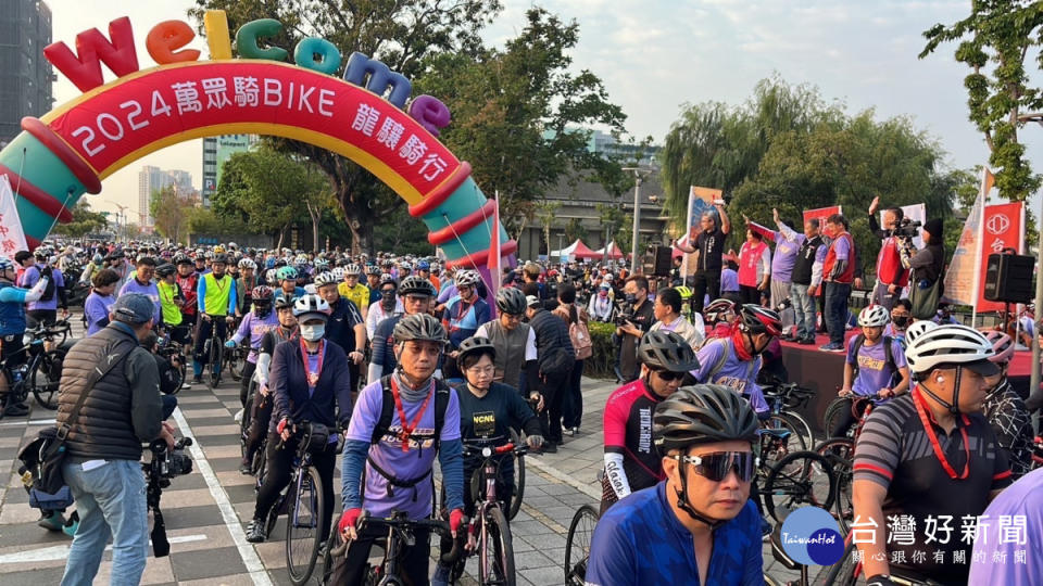 活動路線跨越臺中山海屯，車友騎單車暢遊大臺中。