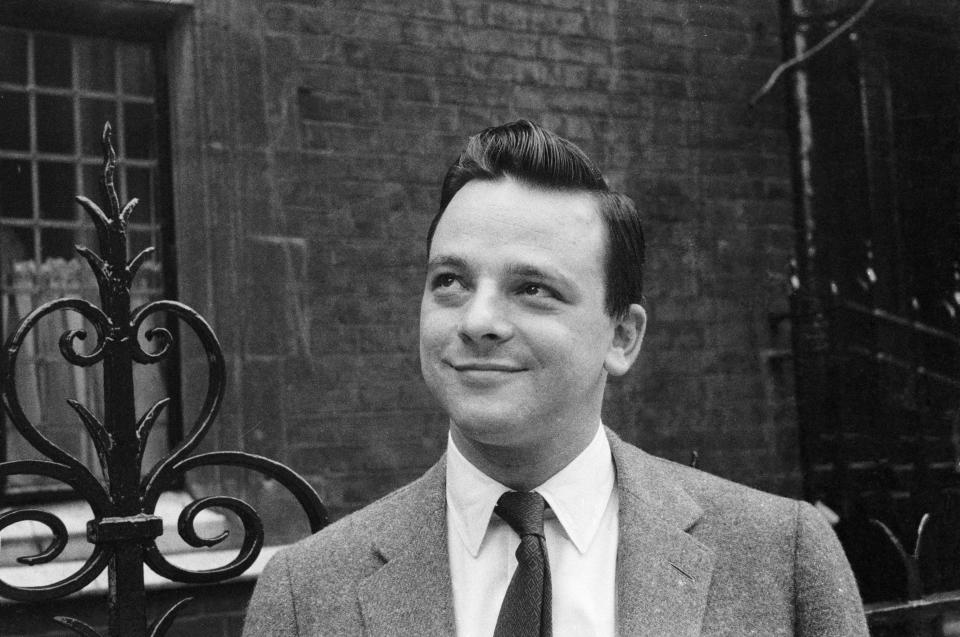 28th August 1962:  American songwriter Stephen Sondheim, whose works include the musicals 'A Funny Thing Happened on the Way to the Forum', 'Into the Woods' and 'Passion'.  (Photo by Michael Hardy/Express/Getty Images)