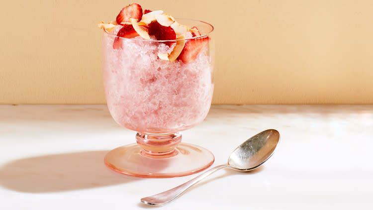 Coconut Water Granita