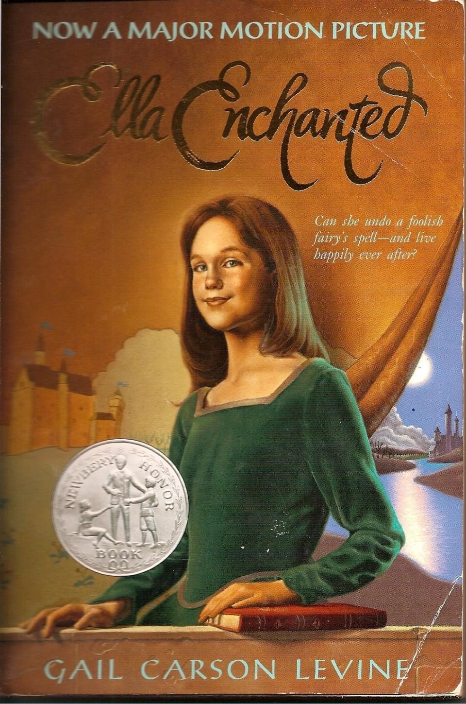 The cover of "Ella Enchanted" by Gail Carson Levine