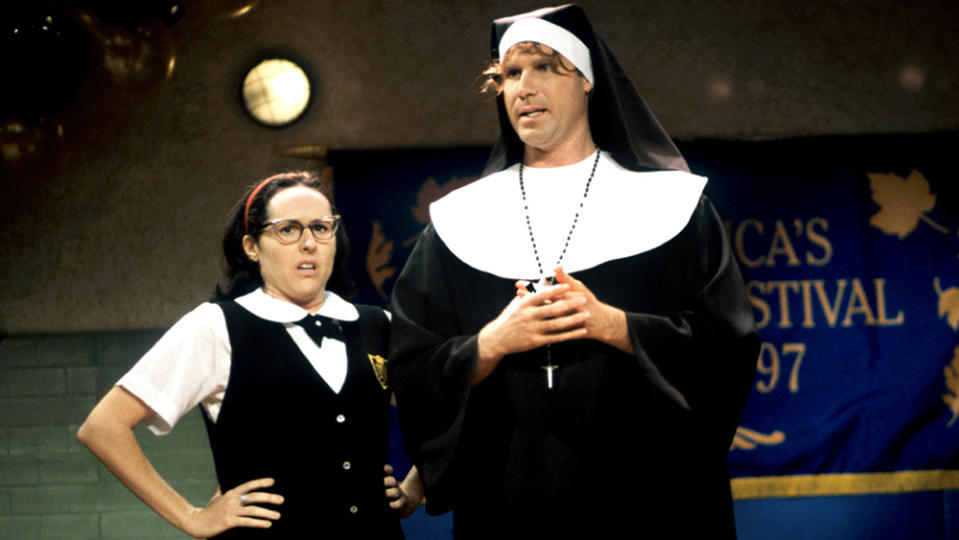 Molly Shannon as Mary Katherine Gallagher on “Saturday Night Live” - Credit: ©NBC/Courtesy Everett Collectio