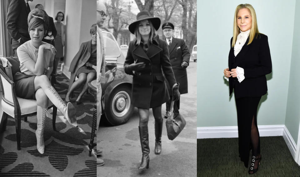 Barbra Streisand's Shoe Moments Through the Years