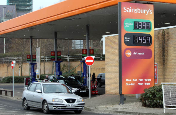 Sainsbury Petrol Station