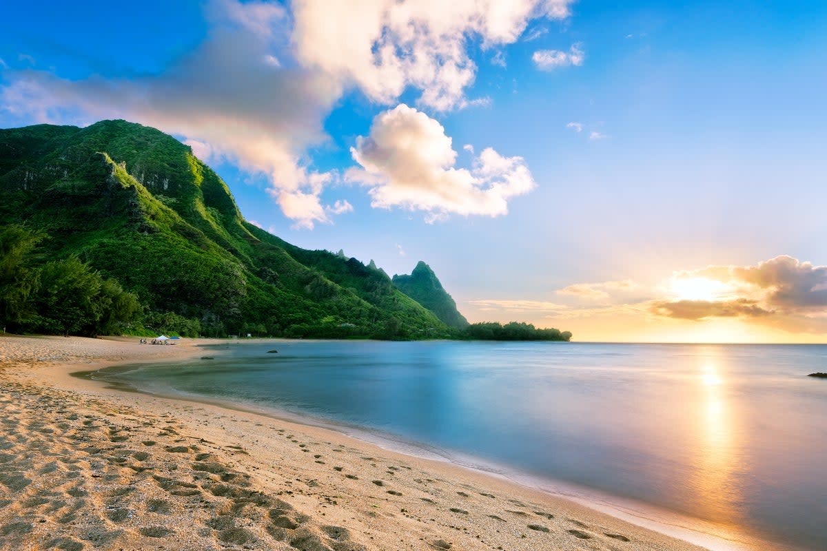 Find golden sands on the beaches on Kauai, Hawaii (Getty Images/iStockphoto)