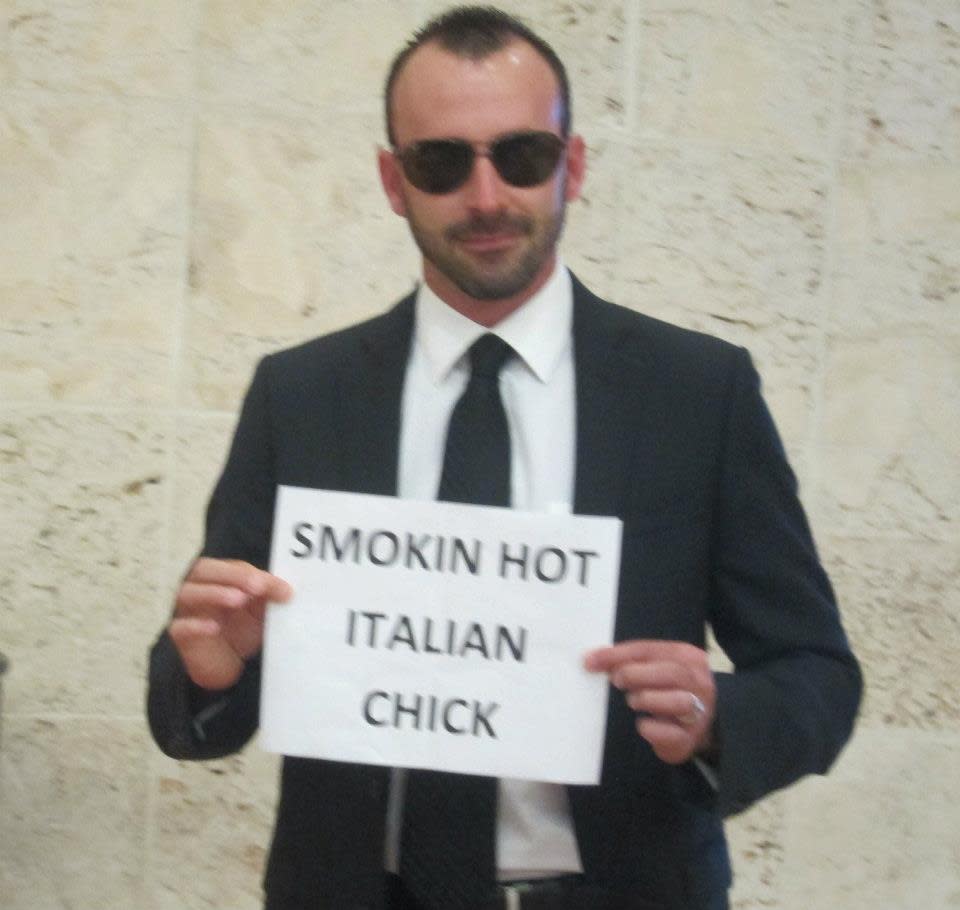 „SMOKIN HOT ITALIAN CHICK“