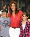 <b>Kaya Jordan Gerber</b><br> <b>Famous Mom: </b>Cindy Crawford<br><br>Supermodel Cindy Crawford appeared as a presenter at the 1992 Emmys. Now her daughter, Kaya Jordan Gerber, has started her own modeling career at just 10 years old.