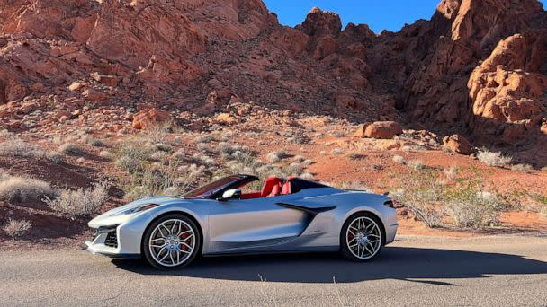 PHOTO: The Corvette Z06, with its all-new naturally aspirated V8 engine, is more powerful than the last generation. (Morgan Korn/ABC News)