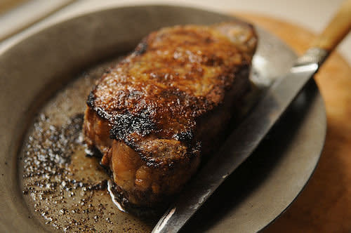 Broiled New York Steak