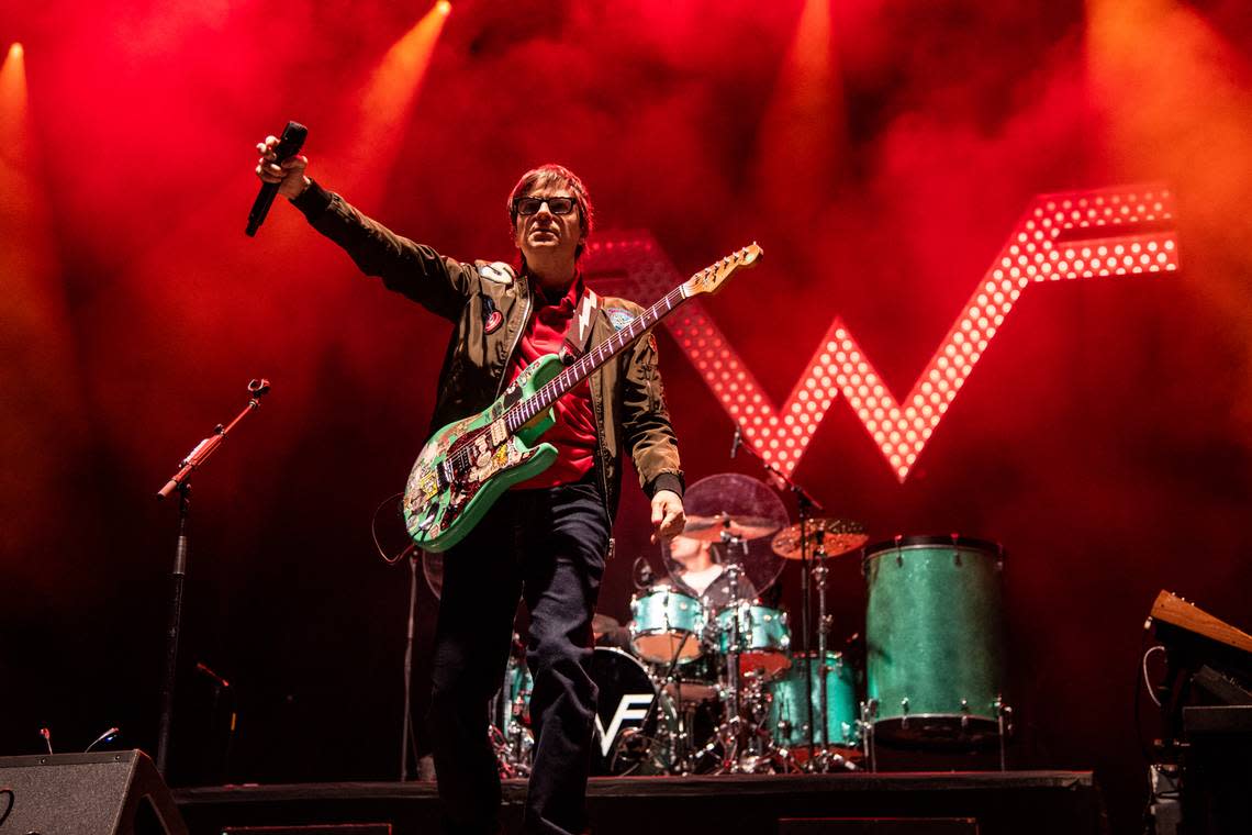 Rivers Cuomo and Weezer have not performed much in Central Kentucky over three decades, but Railbird brings them to Lexington this weekend.