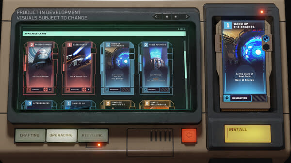 sci-fi card deck