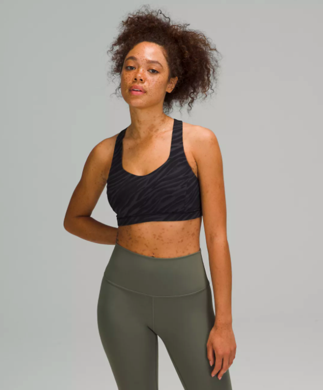 Lululemon Swift Speed Bra *High Support, A–E Cups - Incognito Camo