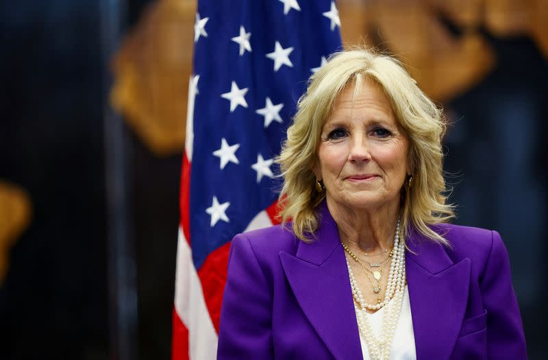 FILE PHOTO: U.S. first lady Jill Biden visits Namibia