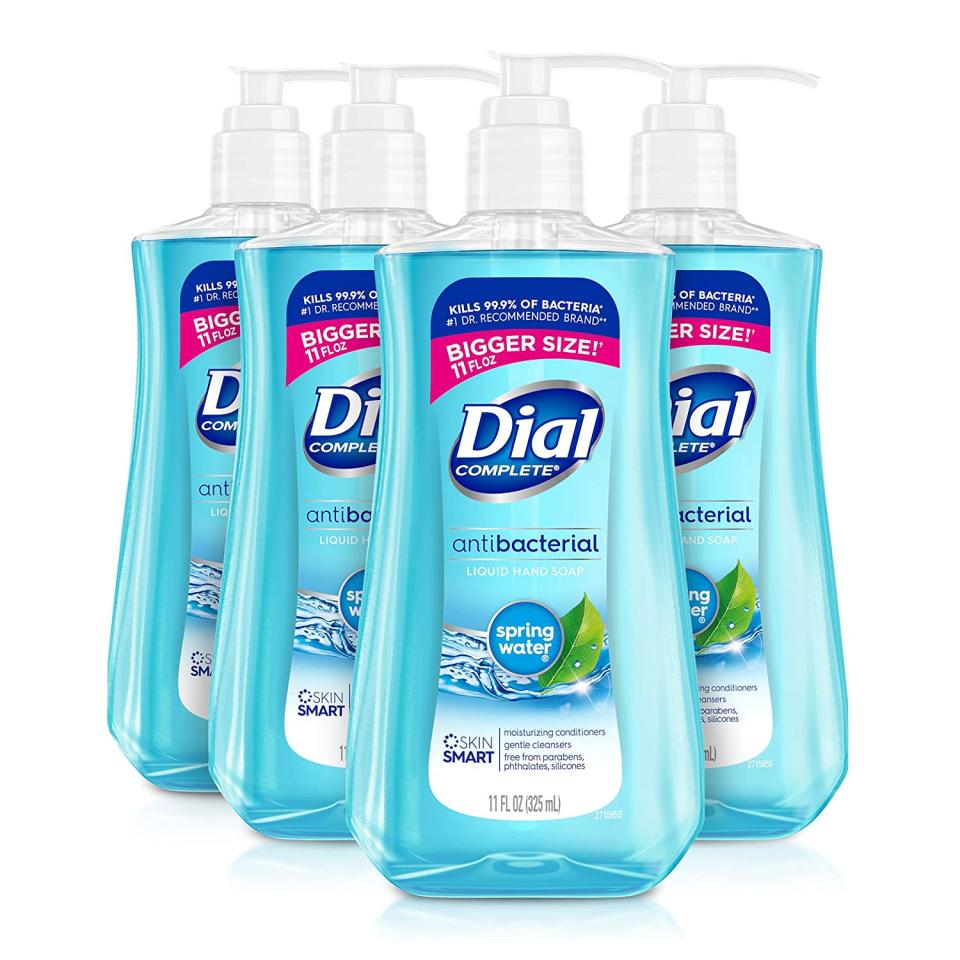 how to clean retainers dial antibacterial liquid hand soap
