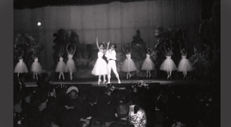 許清詰的古典芭蕾舞影片截圖／翻拍自開放博物館官網