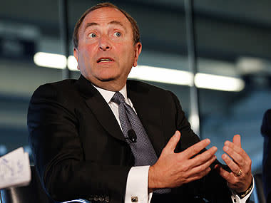 NHL commissioner Gary Bettman said concussions resulting from fighting have remained constant and therefore are "not an increasing problem."