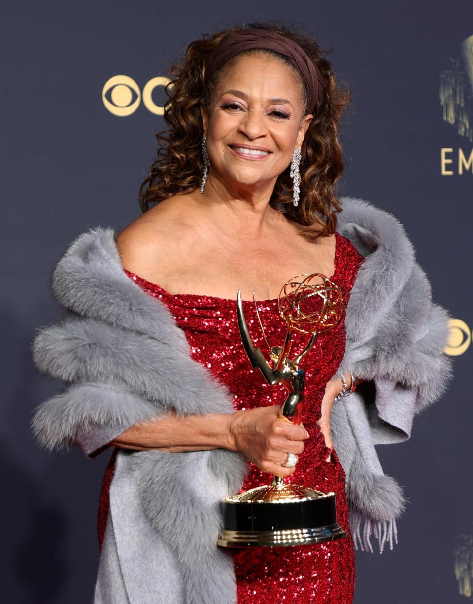 <p>"You opened the door for us all," Debbie <a href="https://twitter.com/msdebbieallen/status/1479580443632623619?s=20" class="link rapid-noclick-resp" rel="nofollow noopener" target="_blank" data-ylk="slk:tweeted with a photo">tweeted with a photo</a> of her and Sidney. "We will forever speak your name, #SidneyPoitier!"</p>