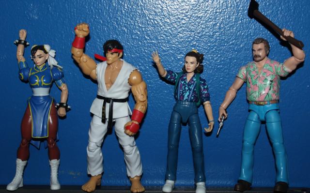 Toy Review: Playmates TMNT x Street Fighter x Stranger Things