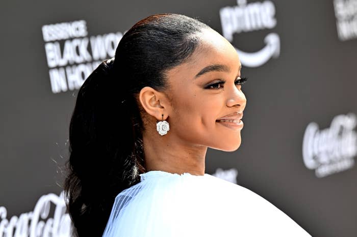 Closeup of Marsai Martin