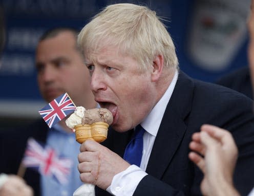 <span class="caption">Johnson, likes scoops. </span> <span class="attribution"><span class="source">PA</span></span>