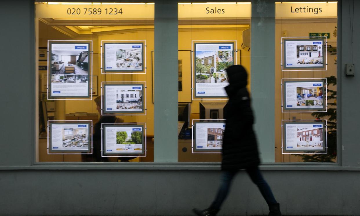 <span>Wages of first-time buyers have not kept pace with the rise in house prices and interest rates.</span><span>Photograph: Daniel Leal-Olivas/PA</span>