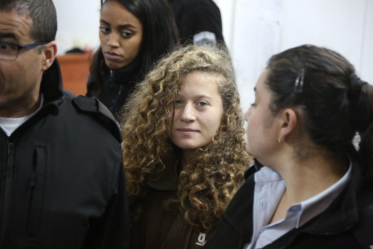 Israel Indicts Palestinian Girl Who Slapped Soldiers