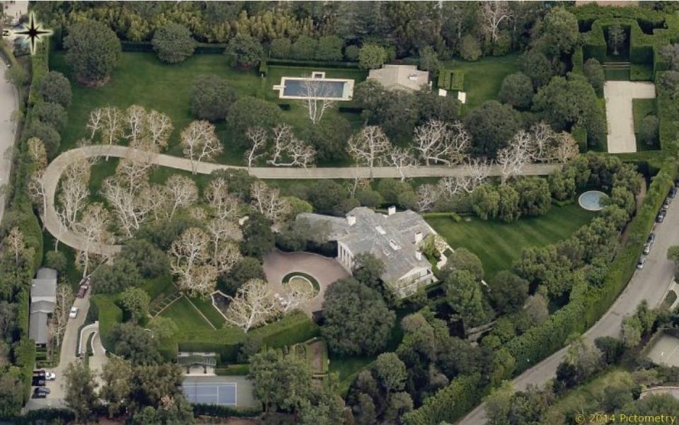 Jeff Bezos Warner estate Beverly Hills