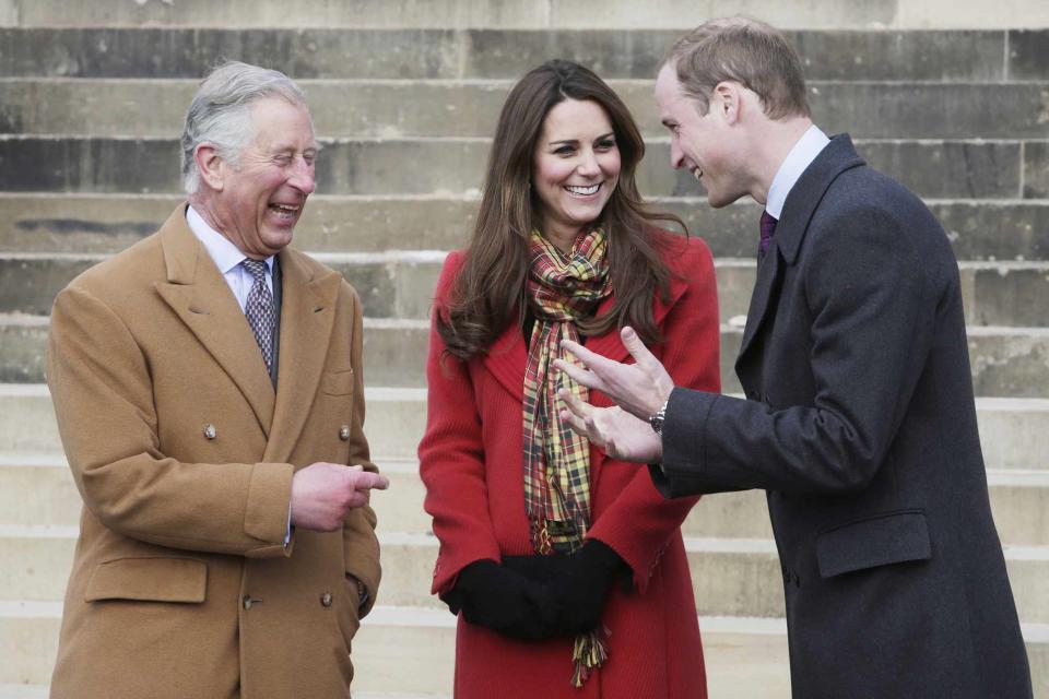 Danny Lawson - WPA Pool/Getty King Charles, Kate Middleton and Prince William in 2013