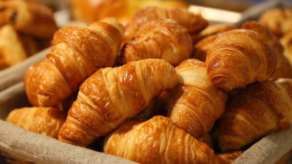 pan navidad croissants