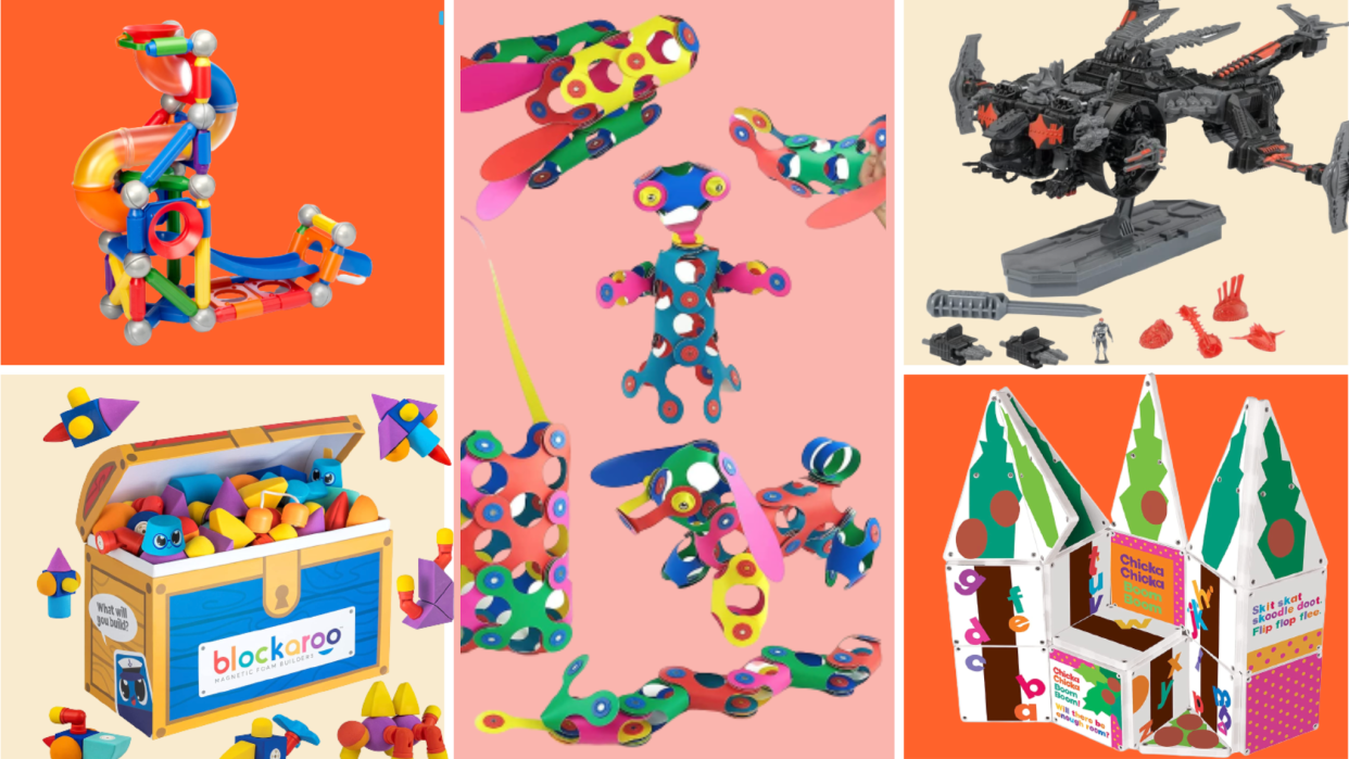 Best construction toys for kids—from Magna-tiles, to Lincoln Logs, these toys will get kids building!