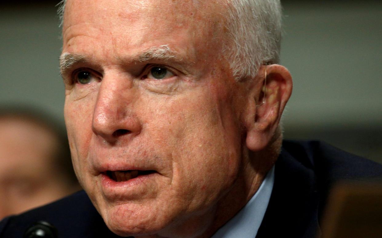 John McCain's vote will be key in repealing Obamacare and passing sanctions on Russia - REUTERS