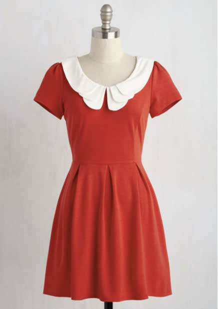 mod cloth peter pan collar