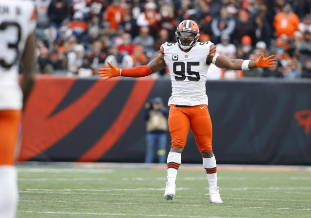 Myles Garrett ranks 20th on the NFL's Top 100 players of 2023