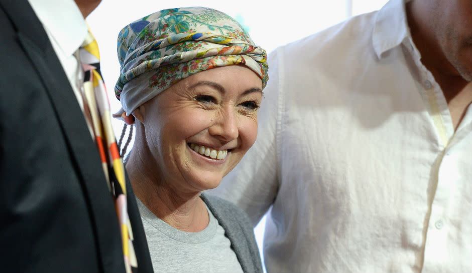 Shannen Doherty Attends First Event Since Finishing Chemo, Says 'I Feel Lucky'
