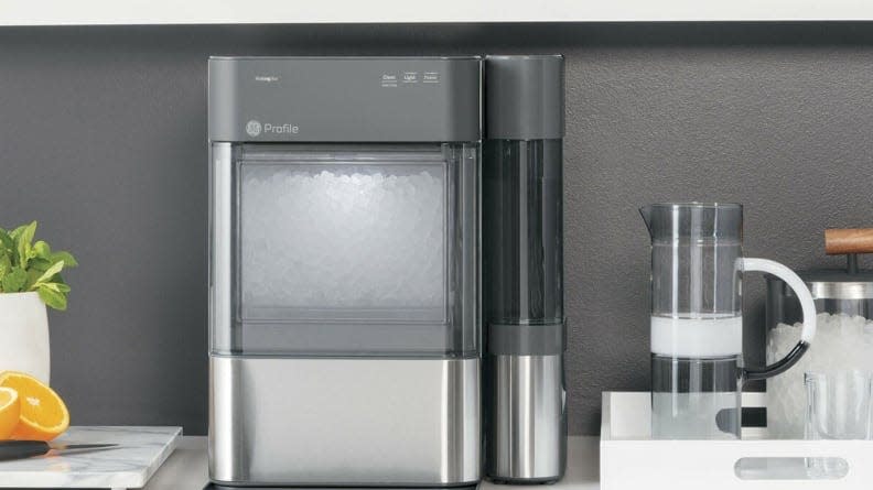 The GE Profile Opal 2.0 ice maker is a handy kitchen appliance and Amazon has it for a helpful discount.