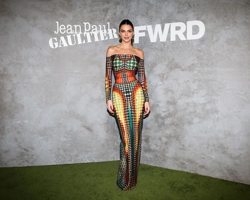 kendall jenner jean paul gaultier fwrd