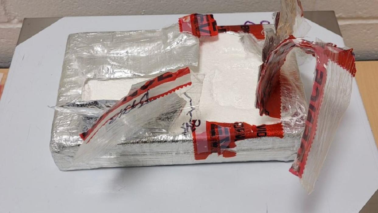 <div>U.S. Border Patrol agents seized over 2 pounds of fentanyl that washed ashore in Daytona Beach. (Photo: Andrew Scharnweber/Interim Chief Patrol Agent of U.S. Border Patrol - Miami Sector)</div>