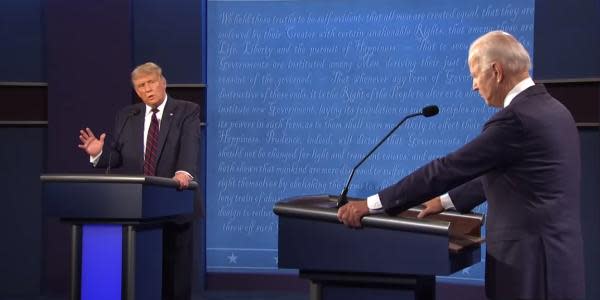 ¿Quién ganó el primer debate presidencial? ¿Trump o Biden?