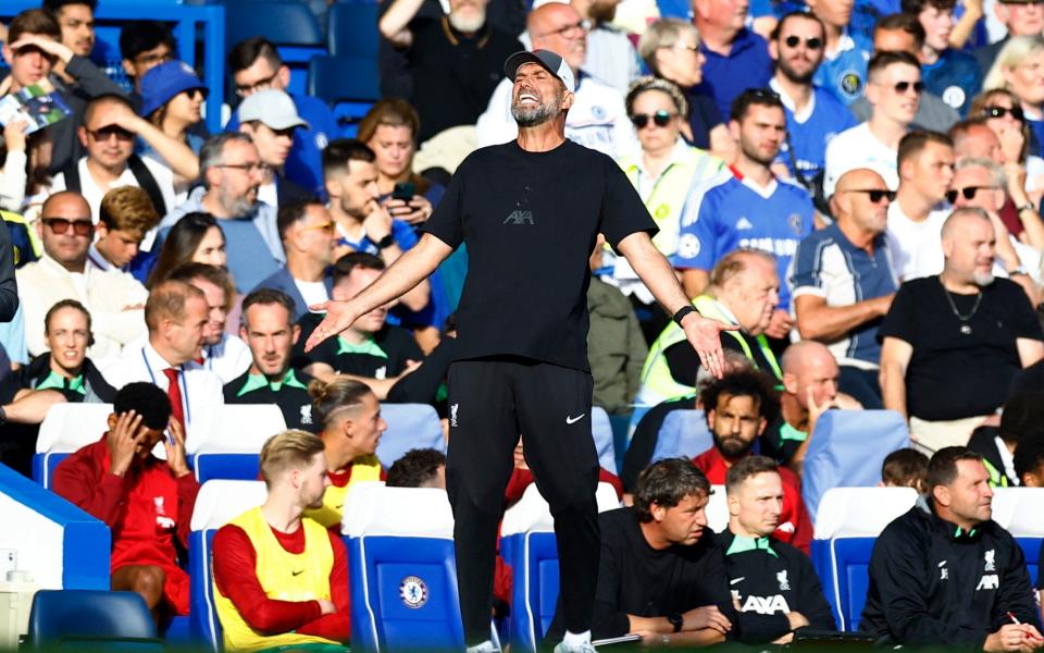 Jurgen Klopp feeling it