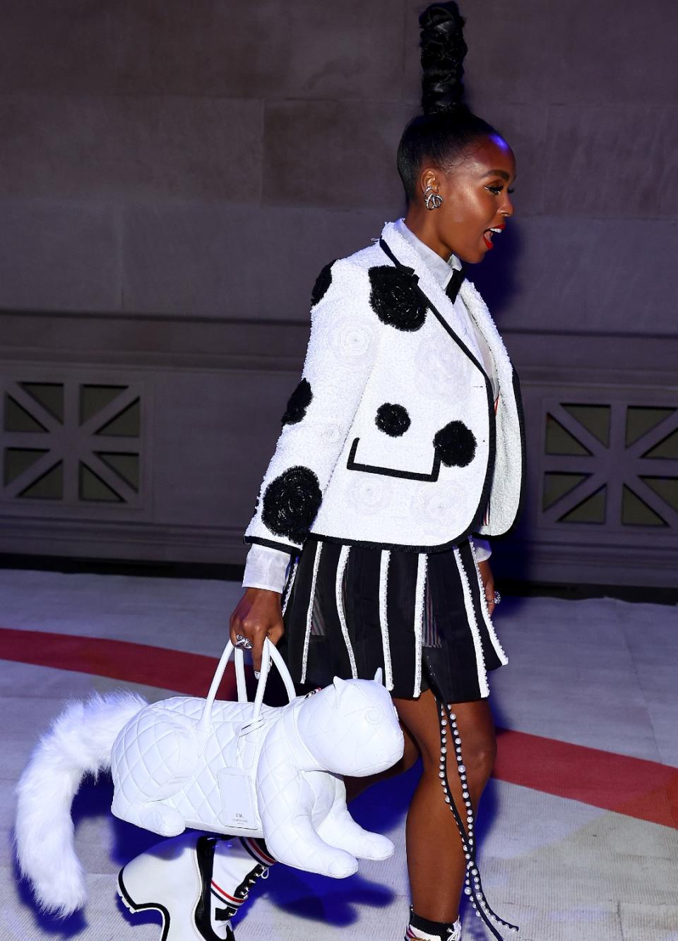 Janelle Monae's purrfect purse