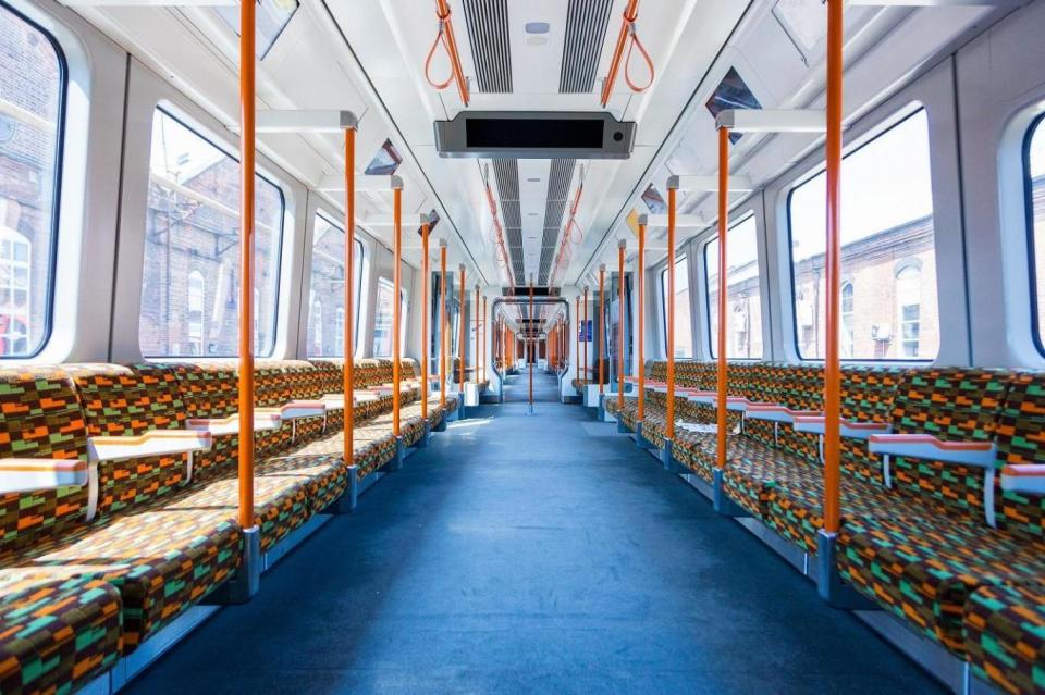 The high-capacity walk-through layout allows for almost 700 passengers (Transport for London)