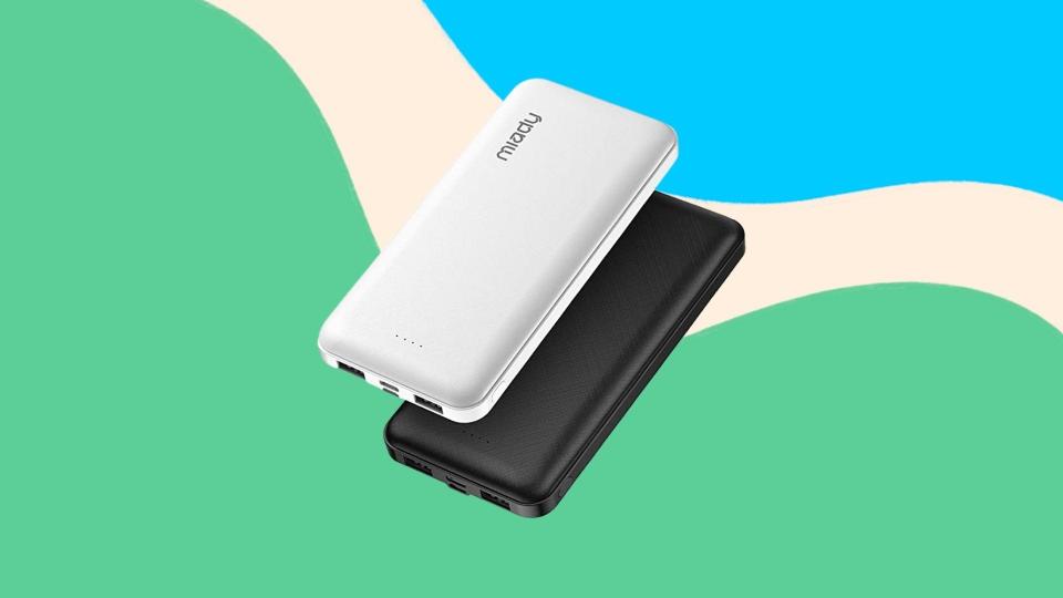 A portable charger is a travel must.