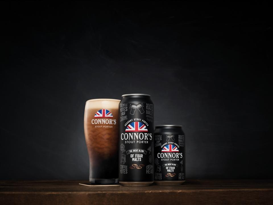 Connor’s Stout Porter introduced its iconic draught stout experience now in cans. — Picture courtesy of Carlsberg Malaysia