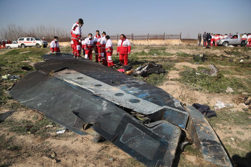 Iran plane crash