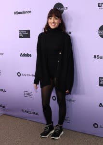 <span class="caption">Aubrey Plaza at the “My Old Ass” premiere during the 2024 Sundance Film Festival in Park City, Utah on January 20, 2024.</span> <span class="credit">Matt Winkelmeyer/Getty Images</span>