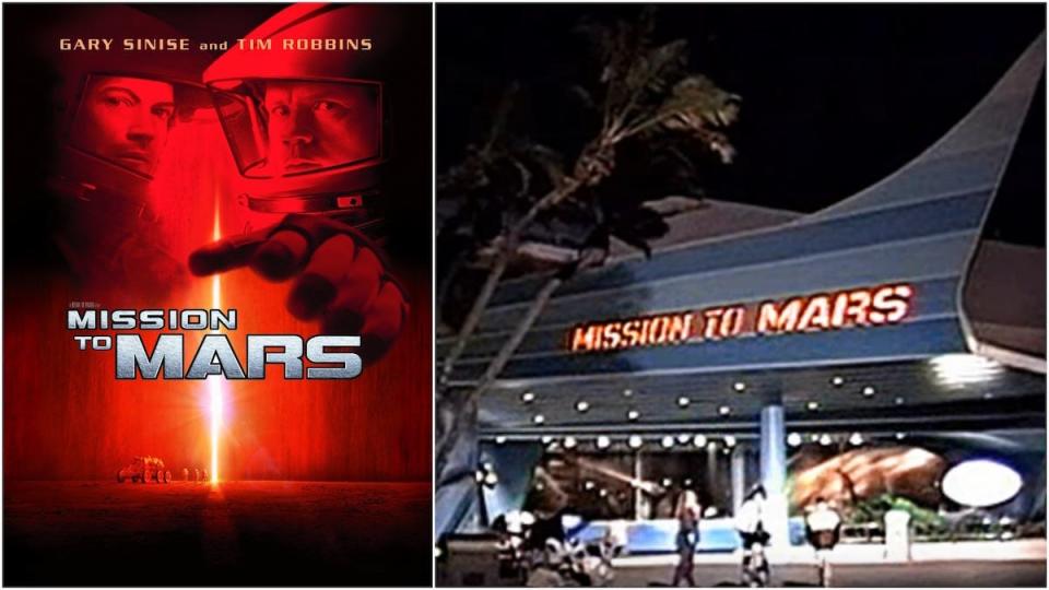 mission to mars ride