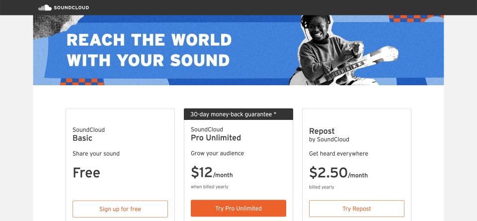 SoundCloud Pro Unlimited