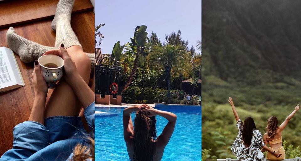 Imágenes de las cuentas de Instagram de influencers como Sara Carbonero, Paula Echevarría y Dulceida (Créditos:Instagram)