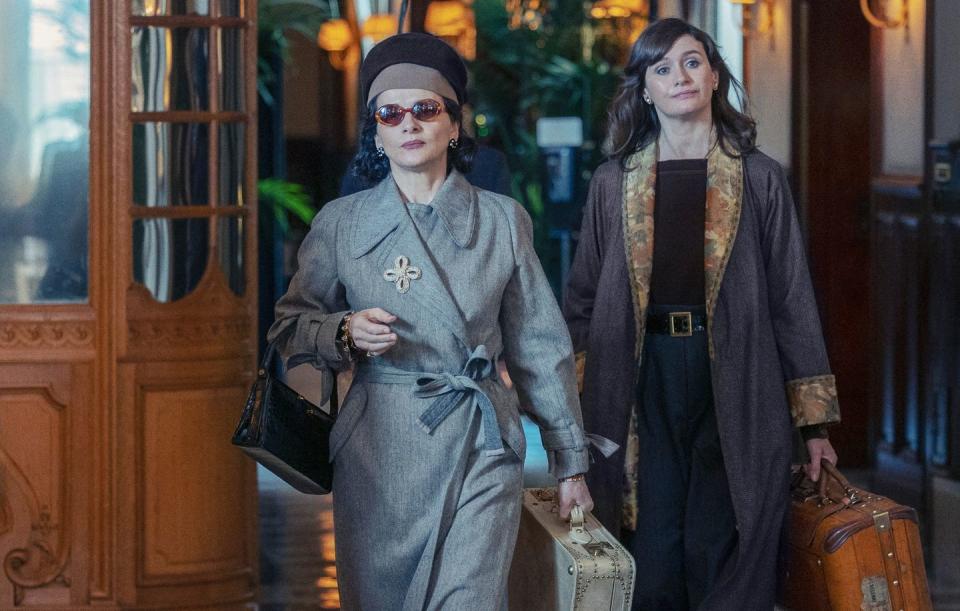 juliette binoche, emily mortimer, the new look