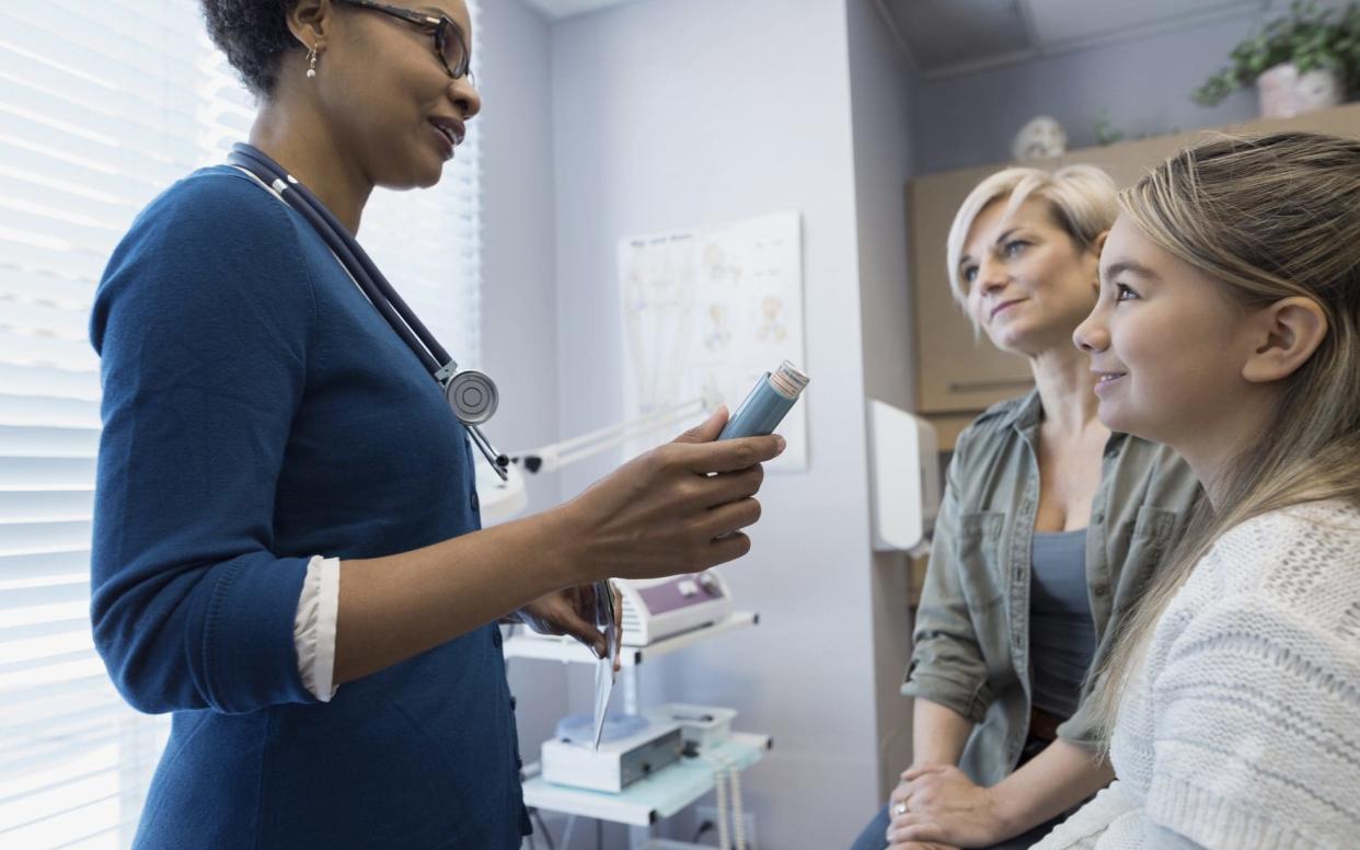 Blue inhalers relieve symptoms but do not treat underlying inflammation, linked to infertility - Getty