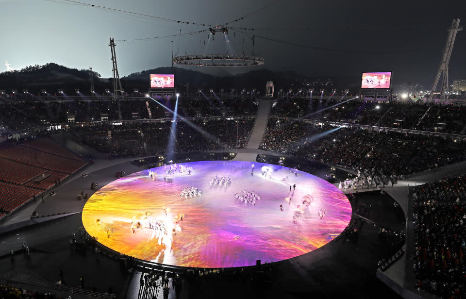 Die besten Bilder der Eröffnungsfeier aus Pyeongchang